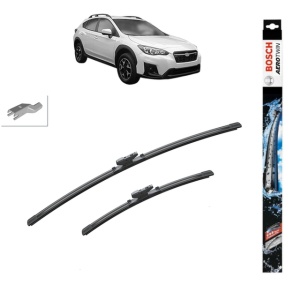 Set stergatoare auto SUBARU XV (GT) din 2017-2019, Bosch Aerotwin, din cauciuc siliconat rezistent