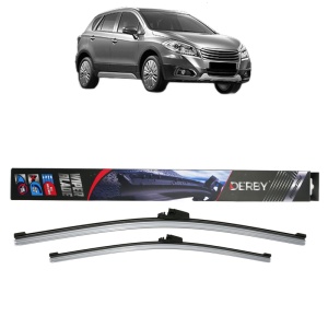 Set stergatoare auto SUZUKI SX4 S-CROSS (JY) din 2013-2022, Derby, din cauciuc siliconat rezistent