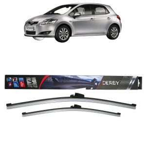 Set stergatoare auto TOYOTA AURIS Hatchback Van (_E15_) din 2007-2012, Derby, din cauciuc siliconat rezistent - Img 1