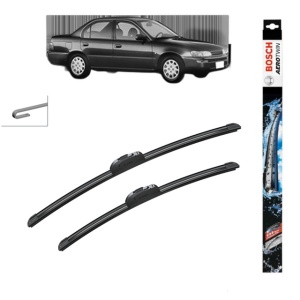 Set stergatoare auto TOYOTA COROLLA (_E9_) din 1987-1992, Bosch Aerotwin Retrofit, din cauciuc siliconat rezistent
