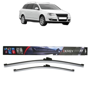 Set stergatoare auto VOLKSWAGEN PASSAT B6 Variant (3C5) din 2005-2011, Derby, din cauciuc siliconat rezistent