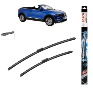 Set stergatoare auto VOLKSWAGEN T-ROC Convertible (AC7, AC8) din 2019-2020, Bosch Aerotwin, din cauciuc siliconat rezistent