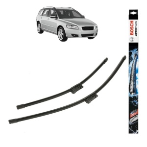 Set stergatoare auto VOLVO V50 (545) din 2003-2012, Bosch Aerotwin, din cauciuc siliconat rezistent