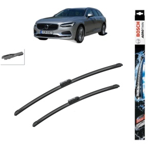 Set stergatoare auto VOLVO V90 II Estate (235) din 2016-2022, Bosch Aerotwin, din cauciuc siliconat rezistent