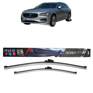 Set stergatoare auto VOLVO V90 II Estate (235) din 2016-2022, Derby, din cauciuc siliconat rezistent