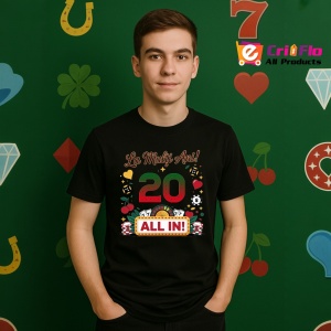 Tricou Aniversar cadou varsta 20 ani, Barbat - Img 2