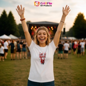 Tricou Let It Rock Mana Rock Rosie, Copii | Dama | Barbat - Img 12