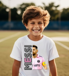 Tricou motivational copii Lionel Messi | Miami team - Img 1