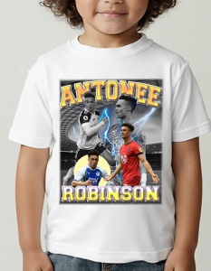 Tricou pentru copii - Antonee Robinson - Apărător, Fulham, Premier League - Img 1