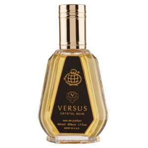 Apa de Parfum Versus Crystal Noir, Fragrance World, Unisex 50ml Parfum arabesc - Img 1