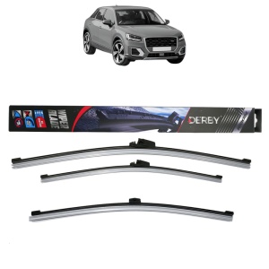 Set 3 stergatoare AUDI Q2 (GAB, GAG) din 2016-2021, Derby, din cauciuc siliconat rezistent