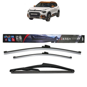 Set 3 stergatoare CITROEN C3 ORIGIN III (SX) din 2024, Derby, din cauciuc siliconat rezistent