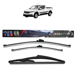 Set 3 stergatoare DACIA DOKKER Pickup din 2014-2021, Derby, din cauciuc siliconat rezistent