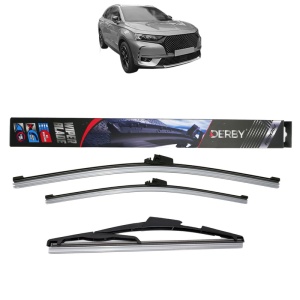 Set 3 stergatoare DS DS 7 Crossback (J4_, JR_, JC_) din 2017-2022, Derby, din cauciuc siliconat rezistent