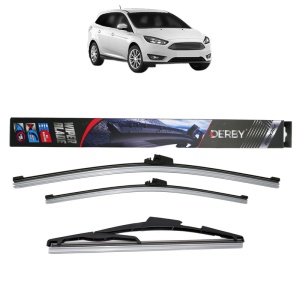 Set 3 stergatoare FORD FOCUS III Estate Van din 2012-2020, Derby, din cauciuc siliconat rezistent