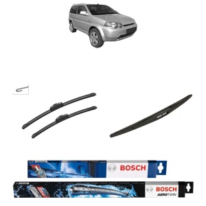 Set 3 stergatoare HONDA HR-V (GH_) din 1999-2005, Bosch Aerotwin Retrofit, din cauciuc siliconat rezistent