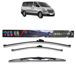 Set 3 stergatoare HYUNDAI H-1 / STAREX Bus (A1) din 1997-2007, Derby, din cauciuc siliconat rezistent