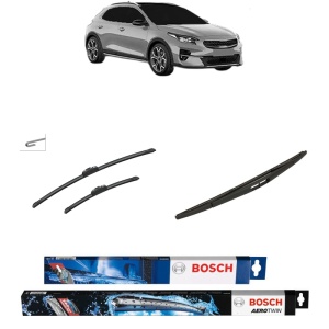 Set 3 stergatoare KIA XCEED Van (CD) din 2019-2020, Bosch Aerotwin Retrofit, din cauciuc siliconat rezistent