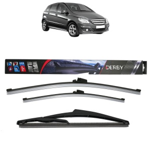 Set 3 stergatoare MERCEDES-BENZ B-CLASS Sports Tourer (W245) din 2005-2011, Derby, din cauciuc siliconat rezistent