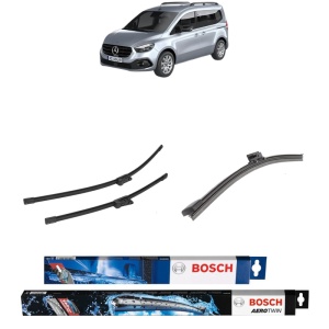 Set 3 stergatoare MERCEDES-BENZ CITAN Tourer (W420) din 2021-2023, Bosch Aerotwin, din cauciuc siliconat rezistent
