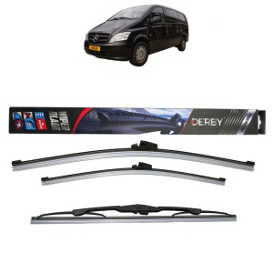 Set 3 stergatoare MERCEDES-BENZ VITO / MIXTO Van (W639) din 2003-2014, Derby, din cauciuc siliconat rezistent