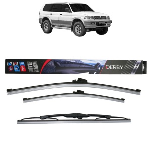 Set 3 stergatoare MITSUBISHI PAJERO SPORT VAN I (K90) din 1999-2008, Derby, din cauciuc siliconat rezistent