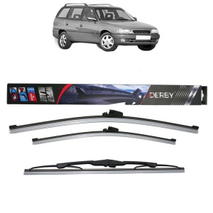 Set 3 stergatoare OPEL ASTRA F CLASSIC Estate (T92) din 1998-2005, Derby, din cauciuc siliconat rezistent