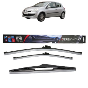 Set 3 stergatoare RENAULT CLIO III Hatchback Van (SB_, SR_) din 2005-2014, Derby, din cauciuc siliconat rezistent