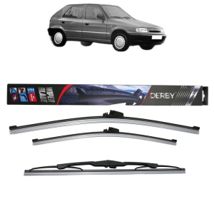Set 3 stergatoare SKODA FELICIA I (6U1) din 1994-1998, Derby, din cauciuc siliconat rezistent