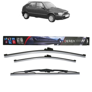 Set 3 stergatoare SKODA FELICIA II (6U1) din 1998-2001, Derby, din cauciuc siliconat rezistent