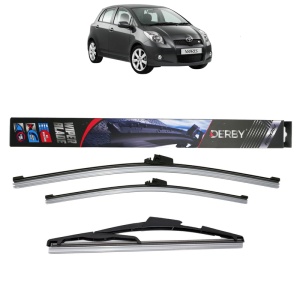 Set 3 stergatoare TOYOTA YARIS (_P9_) din 2005-2014, Derby, din cauciuc siliconat rezistent