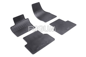 Set 5 covorase auto HONDA HR-V II din 11.2013 - 2022, cu covoras tunel median, Caroserie SUV - Img 2