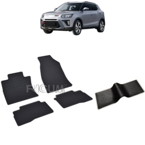 Set 5 covorase auto KGM TIVOLI FABRICATIE 2025 - 2026, cu covoras tunel median, Caroserie SUV