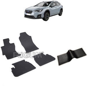 Set 5 covorase auto SUBARU XV E-BOXER din 12.2019 - 2026, cu covoras tunel median, Caroserie SUV