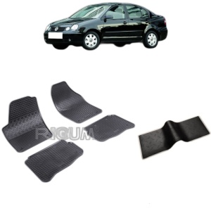 Set 5 covorase auto VOLKSWAGEN POLO IV FABRICATIE 11.2001 - 2009, cu covoras tunel median, Caroserie SEDAN