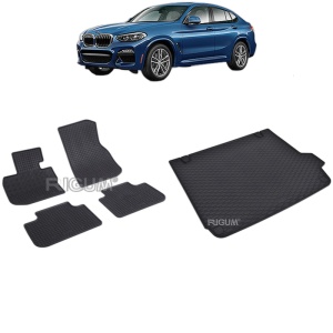 Set Covorase Auto Si Tavita Portbagaj BMW X4 G02 din 04.2018 - 2026, caroserie suv,