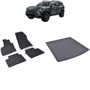 Set Covorase Auto Si Tavita Portbagaj DACIA BIGSTER MHEV din 2025 - 2026, caroserie suv, PORTBAGAJ INFERIOR SI SUPERIOR