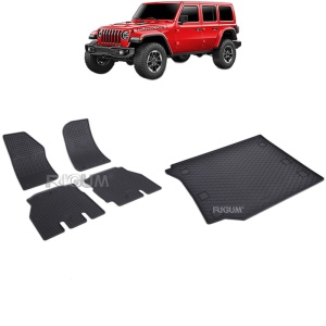 Set Covorase Auto Si Tavita Portbagaj JEEP WRANGLER din 05.2018 - 2026, caroserie suv 5 usi, 5 USI