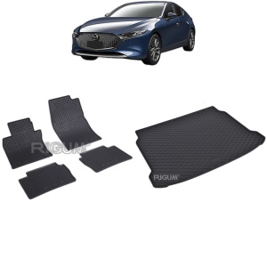 Set Covorase Auto Si Tavita Portbagaj MAZDA 3 IV din 03.2019 - 2026, caroserie hatchback,