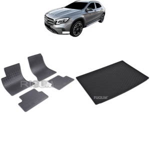 Set Covorase Auto Si Tavita Portbagaj MERCEDES GLA X156 din 03.2014 - 11.2019, caroserie suv, PORTBAGAJ SUPERIOR