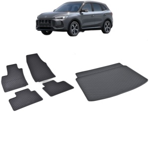 Set Covorase Auto Si Tavita Portbagaj MG ZS HYBRID+ din 09.2024 - 2026, caroserie suv, PORTBAGAJ SUPERIOR SI PORTBAGAJ INFERIOR