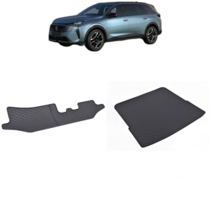 Set Covorase Auto Si Tavita Portbagaj PEUGEOT E-5008 din 2024 - 2026, caroserie suv, 7 LOCURI, RAND 3 CULCAT