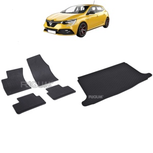 Set Covorase Auto Si Tavita Portbagaj RENAULT MEGANE IV din 01.2016 - 2026, caroserie hatchback,