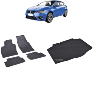 Set Covorase Auto Si Tavita Portbagaj SEAT IBIZA V din 06.2017 - 2026, caroserie hatchback 6f/kj1,