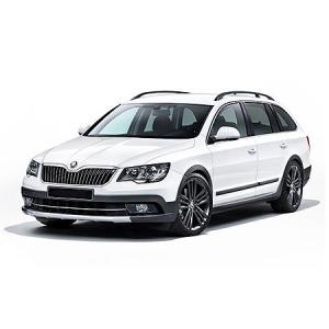 Set Covorase Auto Si Tavita Portbagaj SKODA SUPERB III din 09.2015 - 11.2023, caroserie combi, PORTBAGAJ SUPERIOR, FARA PODEA REGLABILA PE INALTIME - Img 8