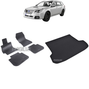 Set Covorase Auto Si Tavita Portbagaj SUBARU OUTBACK V din 2015 - 2019, caroserie combi,