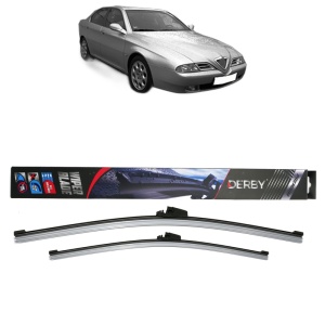 Set stergatoare auto ALFA ROMEO 166 (936_) din 1998-2007, Derby, din cauciuc siliconat rezistent