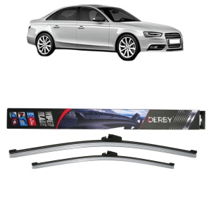 Set stergatoare auto AUDI A4 B8 (8K2) din 2007-2015, Derby, din cauciuc siliconat rezistent