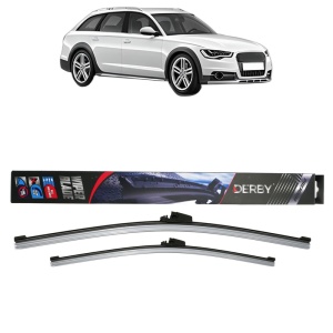 Set stergatoare auto AUDI A6 Allroad C7 (4GH, 4GJ) din 2012-2018, Derby, din cauciuc siliconat rezistent