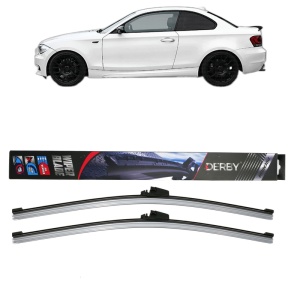 Set stergatoare auto BMW 1 Coupe (E82) din 2007-2013, Derby, din cauciuc siliconat rezistent